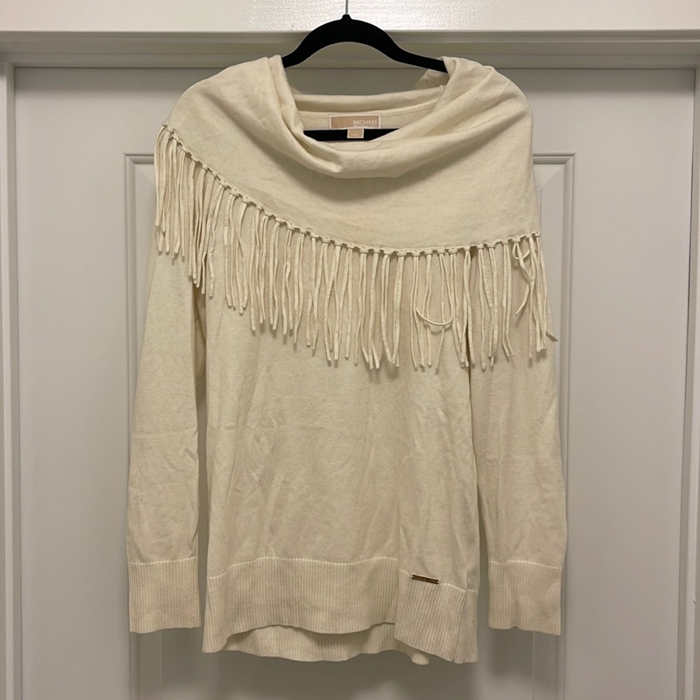 Michael Kors Fringe Sweater